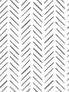 Modern York Arbutis Chevron Black and White Painted Herringbone CV4454 - Picture 1 of 3