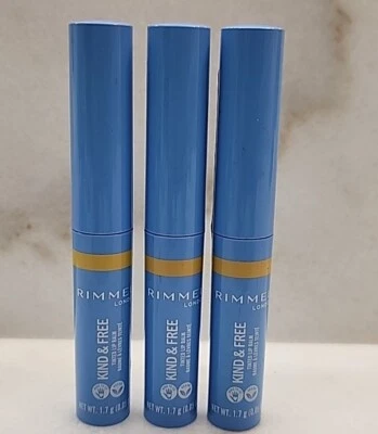 3- Bálsamo labial colorido Rimmel Kind & Free, #001 Air Storm - Imagem 1 de 3