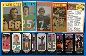 1972 OPC 72 O PEE CHEE CFL FOOTBALL CARD 1-132 & STICKERS 1-72 SEE LIST