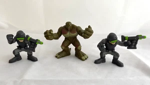 Marvel Super Hero Squad ABOMINATION + 2 x HULKBUSTER SOLDIERS Wave 1 - Picture 1 of 2