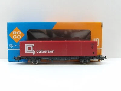Roco H0  Containerwagen "Calberson", AC, TOP in OVP #23059 - Bild 1 von 4