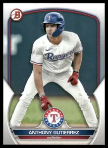 2023 Bowman Draft #BD-100 Anthony Gutierrez - Picture 1 of 2