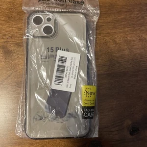 coque noire transparente iphone 15 plus - Photo 1/2