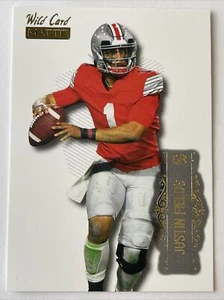 Comodín Justin Fields 2021 blanco mate #LBC-4 - Imagen 1 de 2