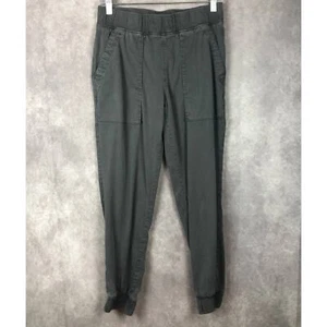 Cloth & Stone Anthropologie Pants Womens XS Jogger Gray Lyocell Cotton Stretch - Picture 1 of 13