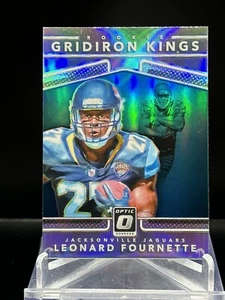 Leonard Fournette 2017 Donruss Optic Rookie Gridiron Kings Holo #16 RC - Picture 1 of 2