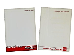 Speisen- & Getränkekarten - leer - 66 Stück - Coca-Cola - DIN A5 - Bild 1 von 3