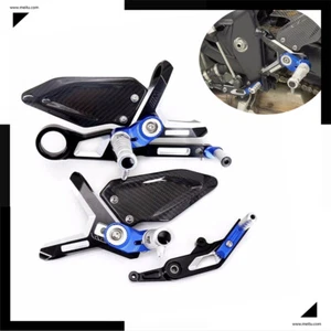Motorcycle Adjustable Folding Foot Pegs Pedal For BMW S1000RR M1000RR 2019-2022 - Picture 1 of 11