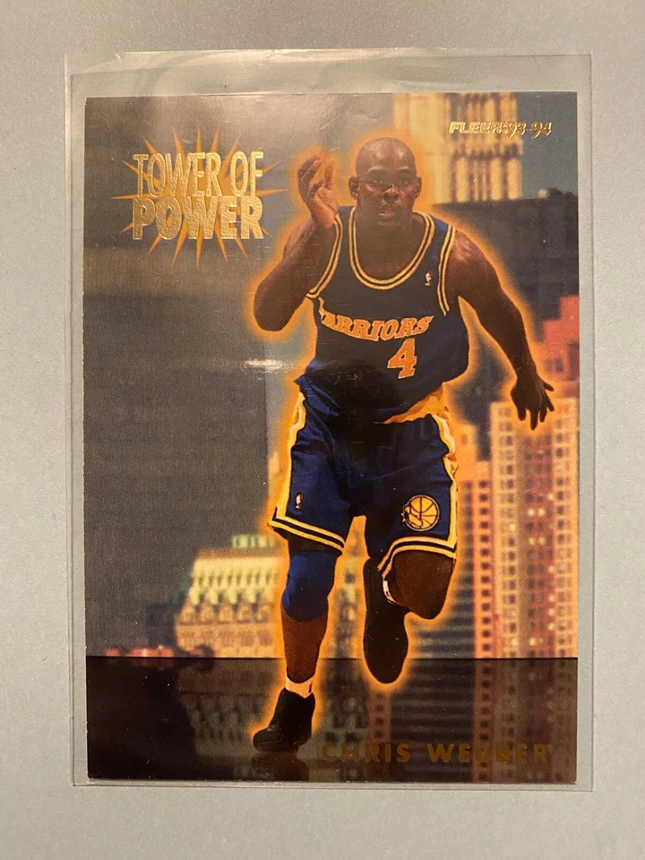 A39,443 - 1993-94 Fleer Towers of Power #29 Chris Webber - Image 1 of 1