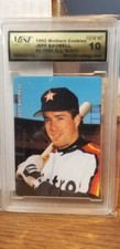 1992 MOTHERS COOKIES JEFF BAGWELL 1991 NL R.O.Y.  GEM MT 10