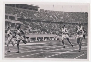 FINAL 400 M OLYMPIC GAMES OLYMPIASTADION BERLIN 1936 IMAGE CARD - Picture 1 of 2