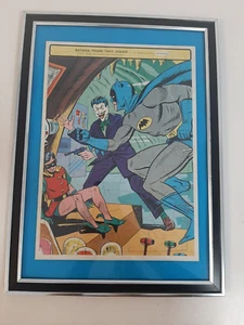 Vintage 1966 Batman Frame Tray Jigsaw Puzzle - John Sands Australia (Framed) - Picture 1 of 3