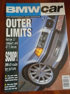 BMW Car Sep 1997 Hartge 2.3 Compact & 4.7 5 Series, Z3 - Picture 1 of 1