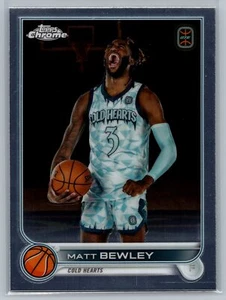 2022-23 Topps Chrome Overtime Elite Matt Bewley #75 Cold Hearts - Bild 1 von 2