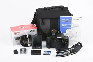 Olympus E-620 12,3 MP DSLR Cuerpo, ¡Solo 1537 actos/contador de obturador! 2 bates + estuche - Imagen 1 de 9