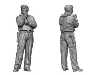 Legend Production LA7222, piloto de la Marina de los Estados Unidos de la Segunda Guerra Mundial (en cubierta) (1 figura), ESCALA 1:72 - Imagen 1 de 4