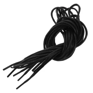 4 gewachste Schnürsenkel Herren und Damen Damen braun Schnürsenkel elegante Schuhe - Bild 1 von 12