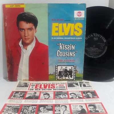 Elvis Presley: Kissin' Cousins 1964 Stereo German Press Vinyl RCA Victor LSP2894 - Image 1 of 4