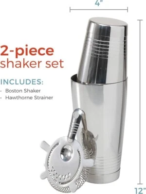 Juego de coctelera Fortessa Crafthouse colección clásica Foto 1 de 3