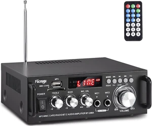 Sistema De Amplificador Inalambrico Con Bluetooth 5.0 Audio 2x300 Watt Para Casa - Picture 1 of 3