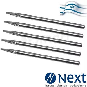 Menge X5 Dental Lab Hartmetallschneider Bur Israel Wolfram Schmuck Acryl Metall 31 - Bild 1 von 3