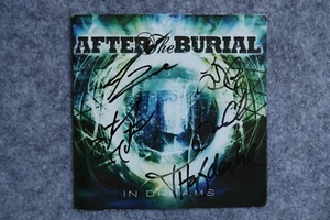 After The Burial - In Dreams (+ Justin Lowe) signed/autograph/signiert/Autogramm - Picture 1 of 6