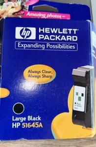HP 51645A Large Black Inkjet Print Cartridge - Picture 1 of 3