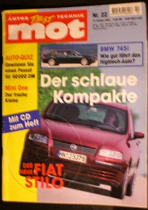 MOT 22-01+BMW 745+LEXUS IS+CIVIC COUPÈ+ASTRA COUPÈ+ALFA 166 V6+JEEP+HYUNDAI COUP - Bild 1 von 1