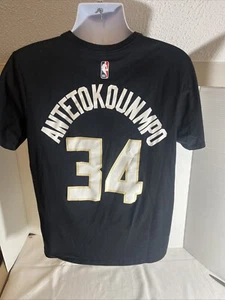Camiseta Nike Para Hombre Camiseta Milwaukee Bucks Giannis Antetokounmpo Talla L Usada - Imagen 1 de 7