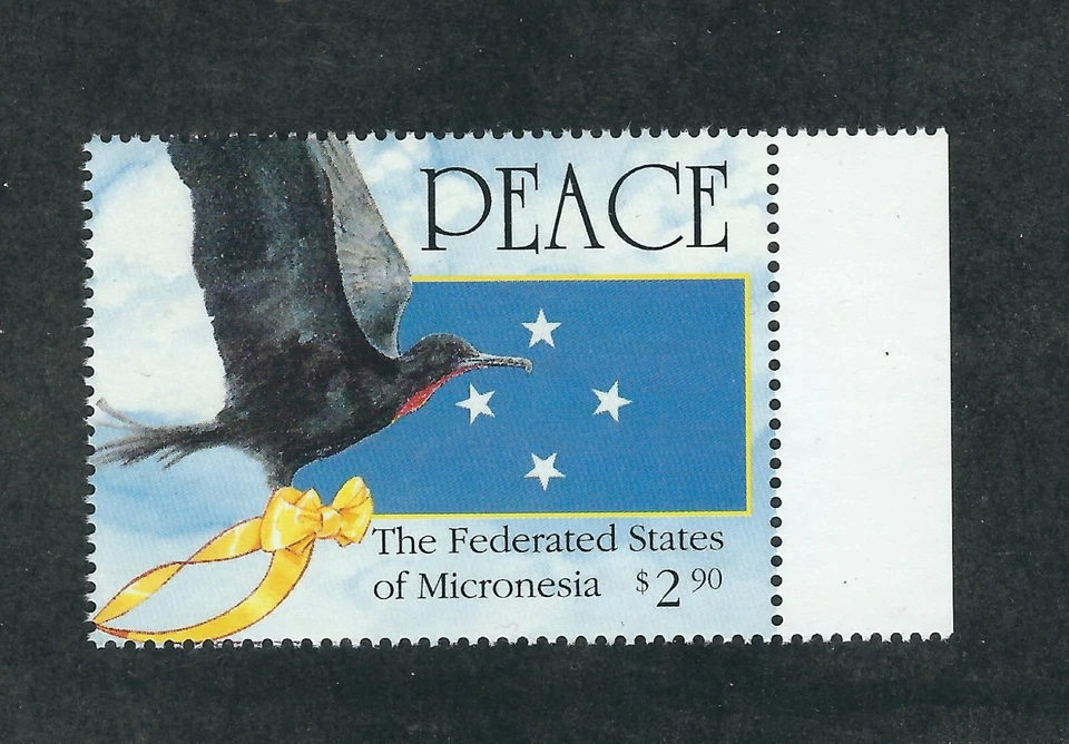 Micronesia  SC # 142 Peace, In Honor Of Those Who Served Desert Shield . MNH - Image 1 of 1
