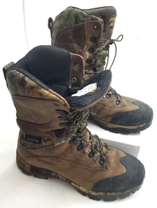 Herman Survivors Mens Size 9.5 Excursion Camo Waterproof Hunting Boots - Picture 1 of 4