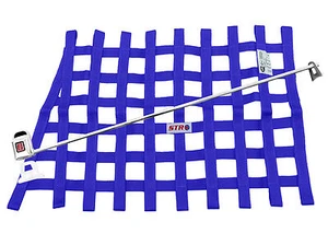 Kit de instalación certificado STR Race Window Net SFI 27.1 Autograss Mini - azul - Imagen 1 de 2