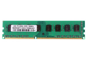 4GB DDR3 1066MHz PC3-8500U CL7 240PIN DIMM Memory AMD Płyta główna Desktop