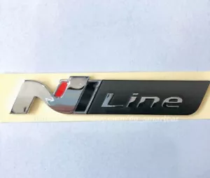 trunk liftgate 'N Line' emblem for 2020 2021 2022 Hyundai Veloster N - Picture 1 of 2