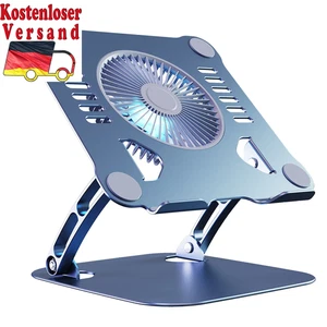 Laptop Tablet Foldable Stand with Cooling Fan Heat Dissipation Stand for Macbook - Afbeelding 1 van 8