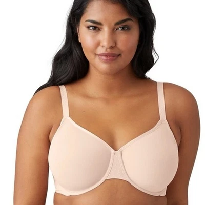 Wacoal Back Appeal Minimizer Bra 38H underwire full coverage nude beige 857303 - Image 1 of 4