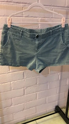 Pantalones Cortos Mujer Merona Gris Con Bolsillos Talla 18 Foto 1 de 3