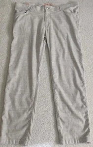 Marco Pescarolo Nerano M18 Pants Men 56 Beige Cotton Lined Cashmere Wool (40x30) - Picture 1 of 11