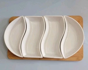 Core Bamboo New Wave 4 Part Entertainment Set  - Picture 1 of 9