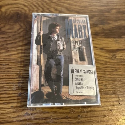 Richard Marx Repeat Offender Cassette New, Hype Sticker 1989 EMI USA - Image 1 of 3