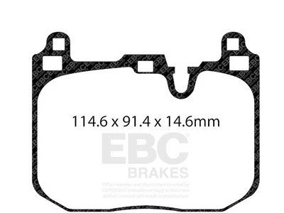 Front Brake Pad Set For 2018 Mini Cooper Countryman ZY419CY Foto 1 de 4