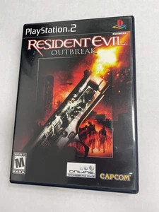 Resident Evil: Outbreak Sony PlayStation 2, CIB completo di scatola con manuale TESTATO - Foto 1 di 6