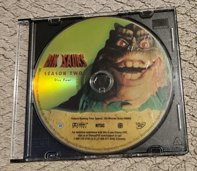 Dinosaurs Season 2 Disc 4 Replacement Disc DVD Tested Plays - Image 1 of 4