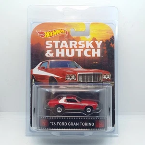 HOT WHEELS 2015 RETRO ENTERTAINMENT STARSKY & HUTCH '76 FORD GRAND TORINO - Picture 1 of 11