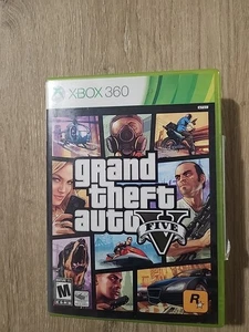 Grand Theft Auto 5 V (Xbox 360, 2013) Mapa Completo + Manual - Probado Envío Gratis - Imagen 1 de 4