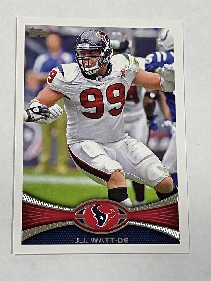 2012 Topps Football #235 - J.J. Watt - Houston Texans - Image 1 of 2