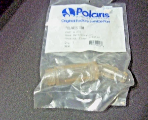 POLARIS 180 ORIGINAL FACTORY SERVICE PART (PART #D31) HOSE BARB STRAINER HOUSING - Picture 1 of 2