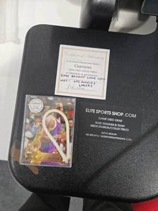 1997 Collector's Edge Impulse Kobe Bryant Gold Card #39 With Game Used Net Piece - Bild 1 von 3