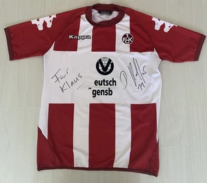 1.FC Kaiserslautern Kappa Trikot 2006/2007 + Nr.11 Halfar + Signiert Gr.L - Bild 1 von 8