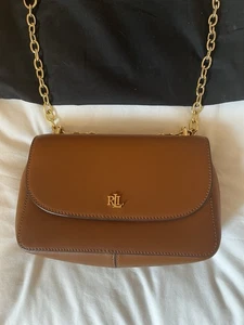 Ralph Lauren Women's Crossbody Bag Tan NWOT - Picture 1 of 9